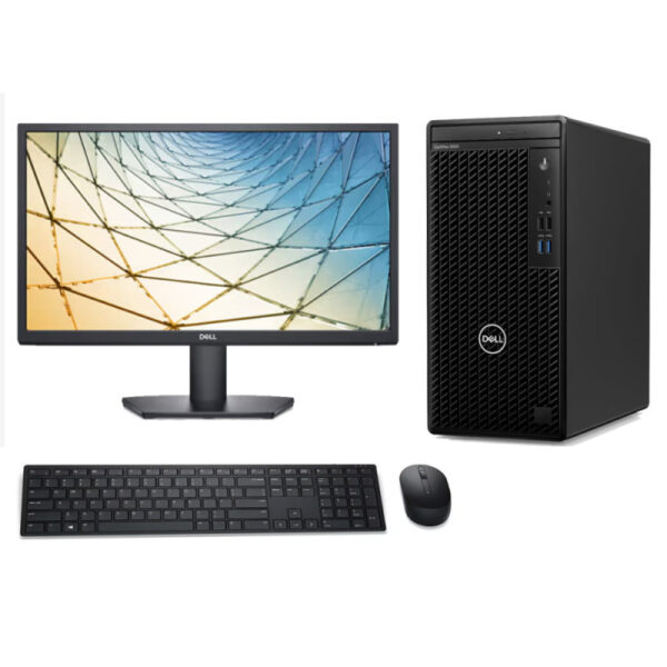 Dell Optiplex 3000 Core I5 / 8GB / 512 SSD / DVD / DOS / Ecran 22 Pouces FHD 12ème Gen - Ordinateur de bureau