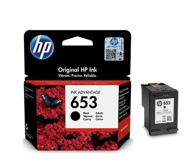 HP Cartouche D’encre HP 653 Noir