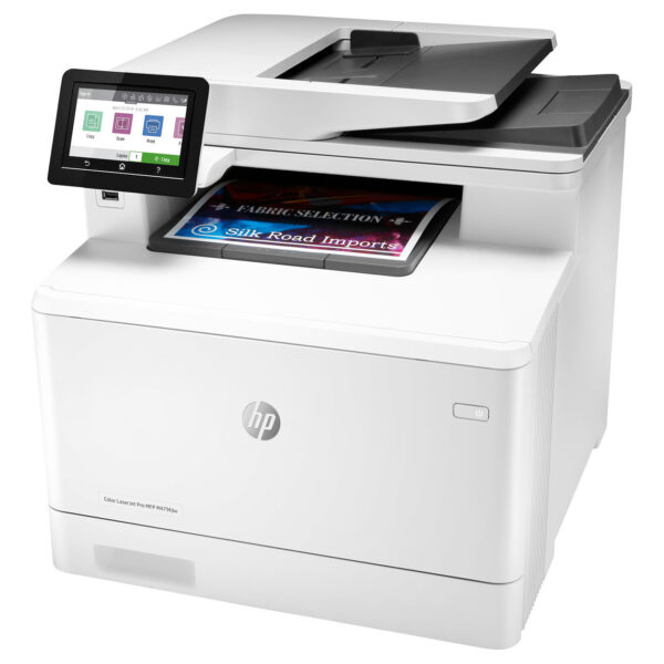 HP Color LaserJet Pro MFP M479FDW Imprimante multifonction laser couleur 4-en-1 recto/verso automatique – USB 2.0/Ethernet/Wi-Fi/Bluetooth