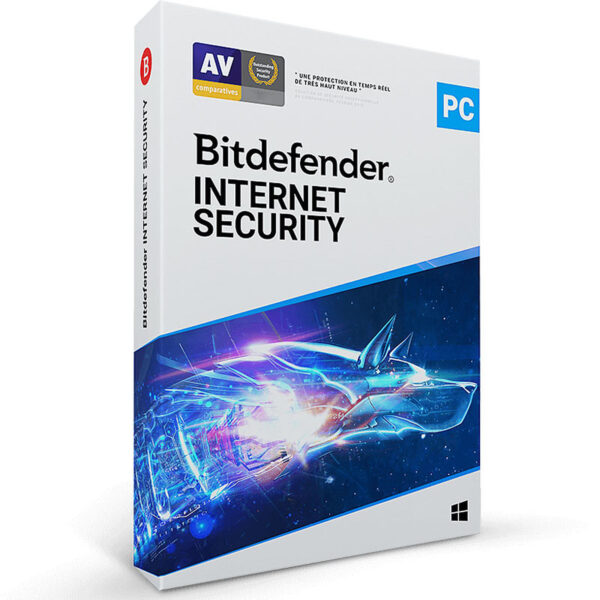 Bitdefender Internet Security – Licence 1 poste 1 an (français, Windows)