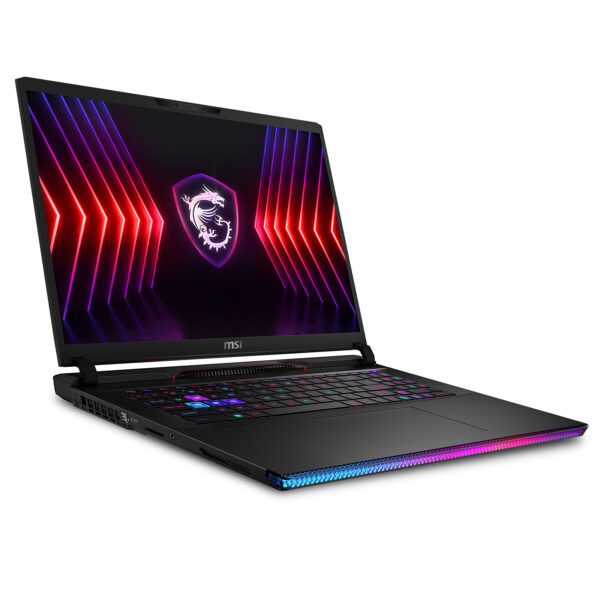 MSI Raider GE78 HX 14VIG-614FR Intel Core i9-13980HX 64 Go SSD 2 To 17.3" QHD+ 240 Hz NVIDIA GeForce RTX 4090 16 Go DLSS 3 Wi-Fi 7/Bluetooth Webcam Windows 11 Professionnel