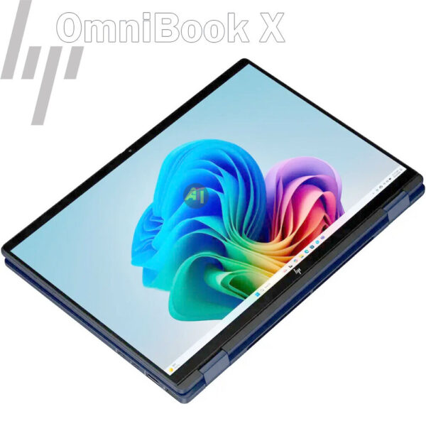 HP Omnibook X Flip 14-fm0023dx x360 Intel Core Ultra 7 256V – 16 GB LPDDR5x / 1To NVMe M.2 SSD – Ecran 14 Pouces 2K Tactile