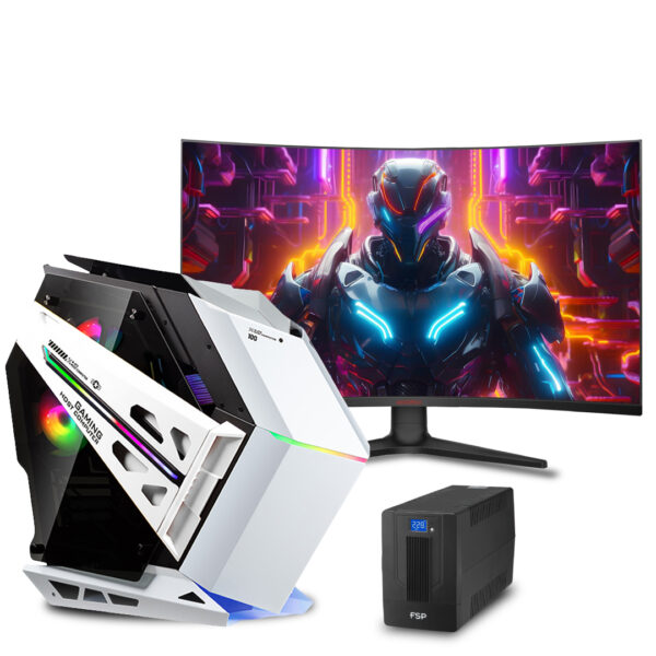 GAMER BUREAU MSI Z790 GAMING PLUS WIFI- CORE I9-14900KF-32Go RAM-2To SSD-RTX 5070Ti 16Go-ECRAN 32 KOORUI-WIN11 PRO