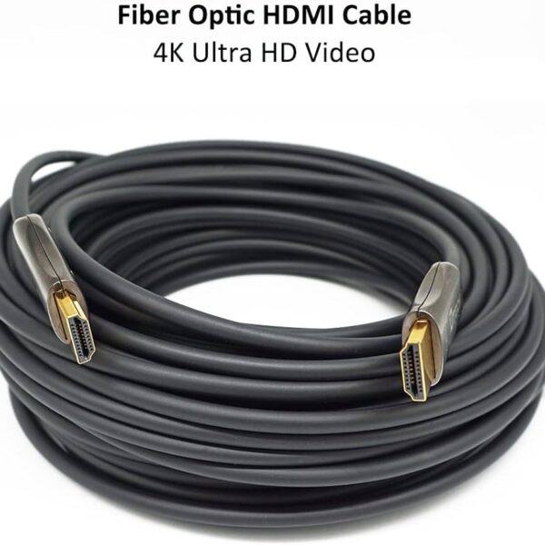 Câble à Fiber optique HDMI 4K 15M Haute vitesse 18Gbps