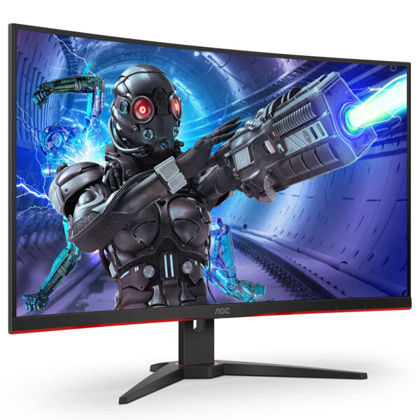 Aoc ECRAN GAMEUR 27 POUCES INCURVÉ 250HZ – 0.5 Ms