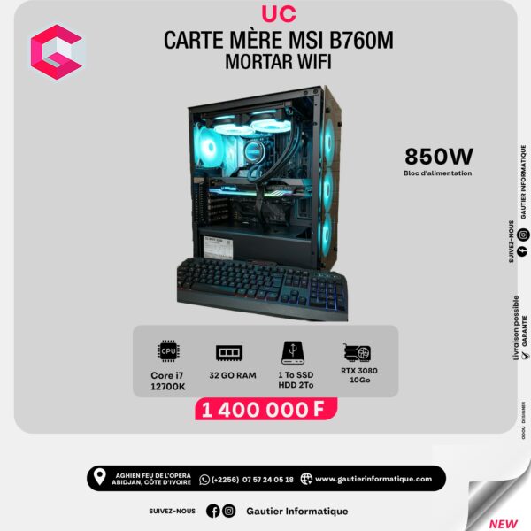 PC GAMER & WORKSTATION ULTRA PERFORMANT