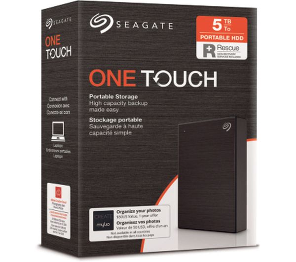 Disque dur externe Seagate 5 To One Touch