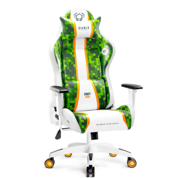 Diablo Gaming Chaise X-ONE 2.0 Fauteuil Gamer, Candy vert , Normal (L)