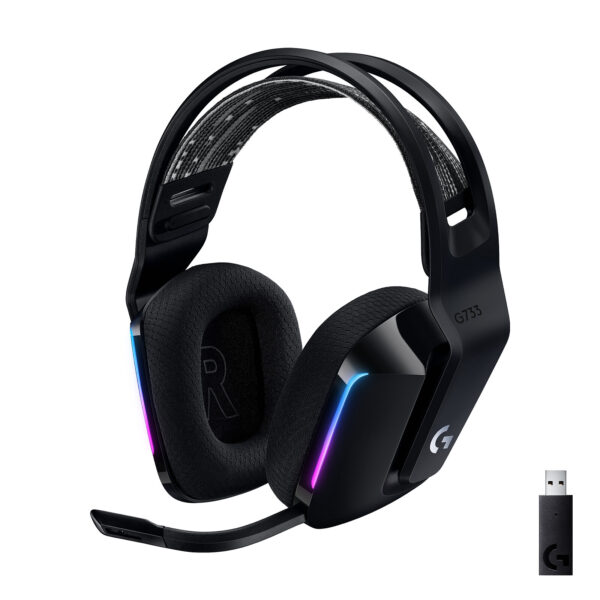 Casque gameur sans fil – Logitech G G733 – Noir