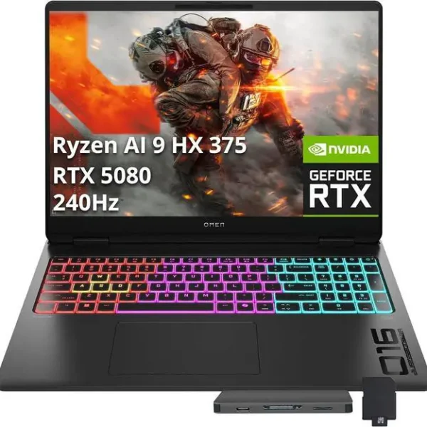 HP OMEN MAX 16 (2025) – RYZEN AI 9 HX 375